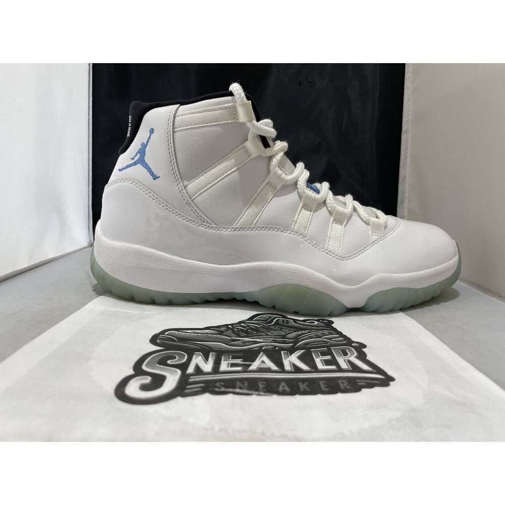 Air Jordan 11 Retro 'White/Legend Blue-Black' 378037 117